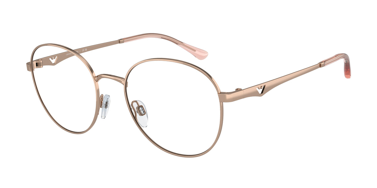 Emporio Armani EA1144 Shiny Rose Gold Eyeglasses