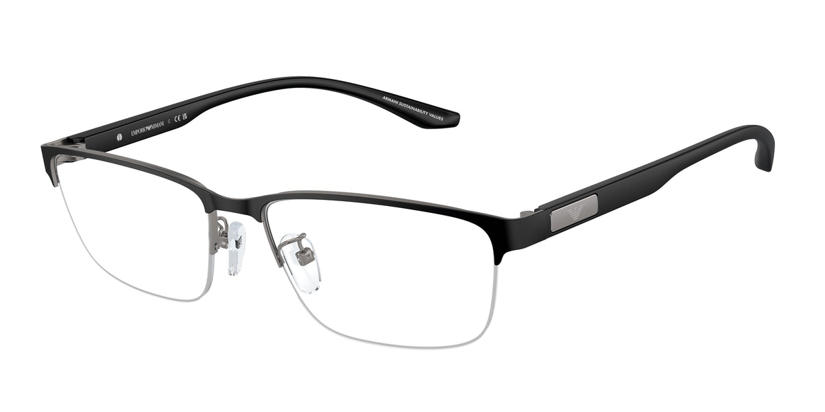 Emporio Armani EA1147 Matte Gunmetal/Black Eyeglasses