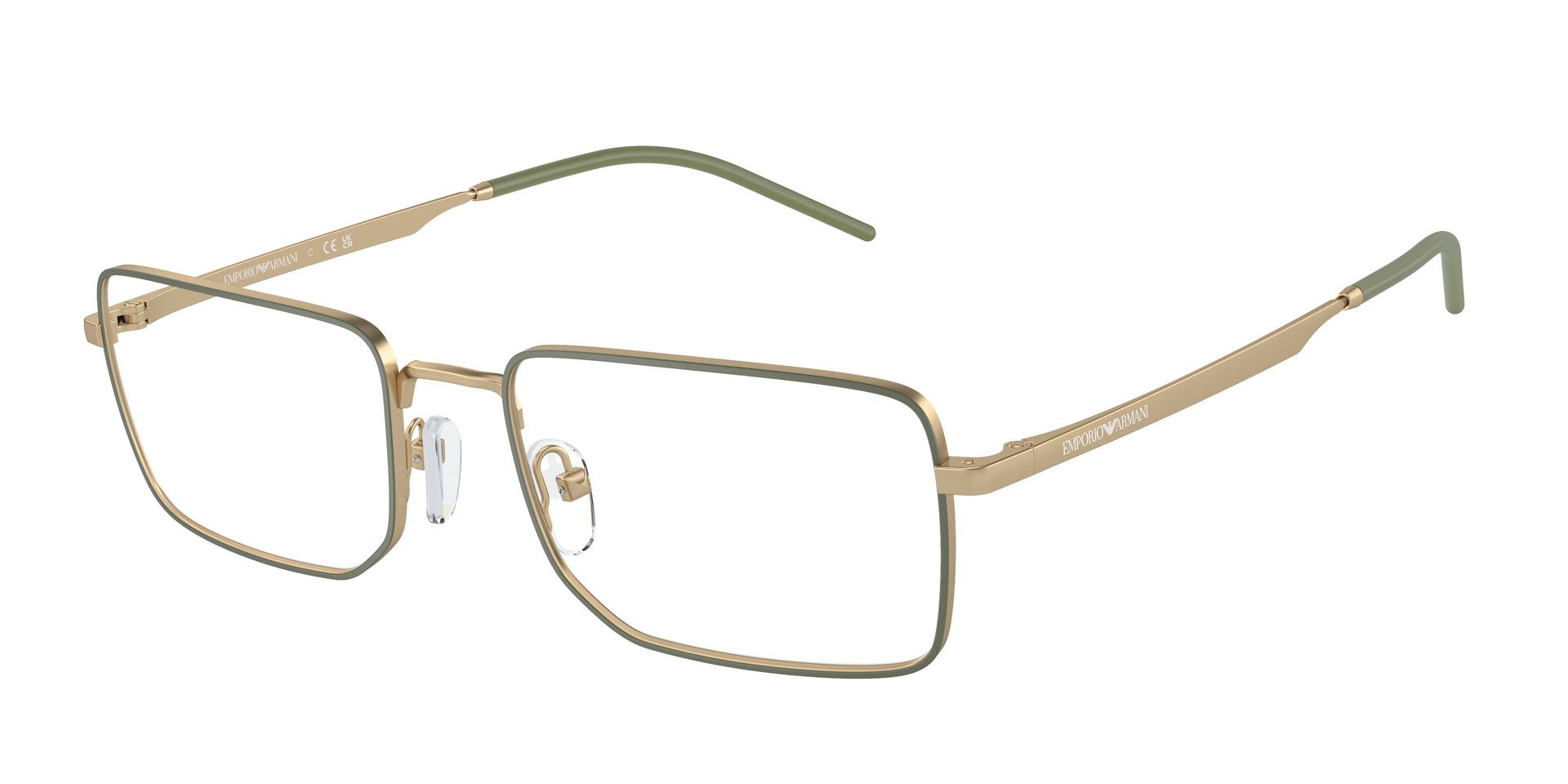 Emporio Armani EA1153 Matte Gold Eyeglasses