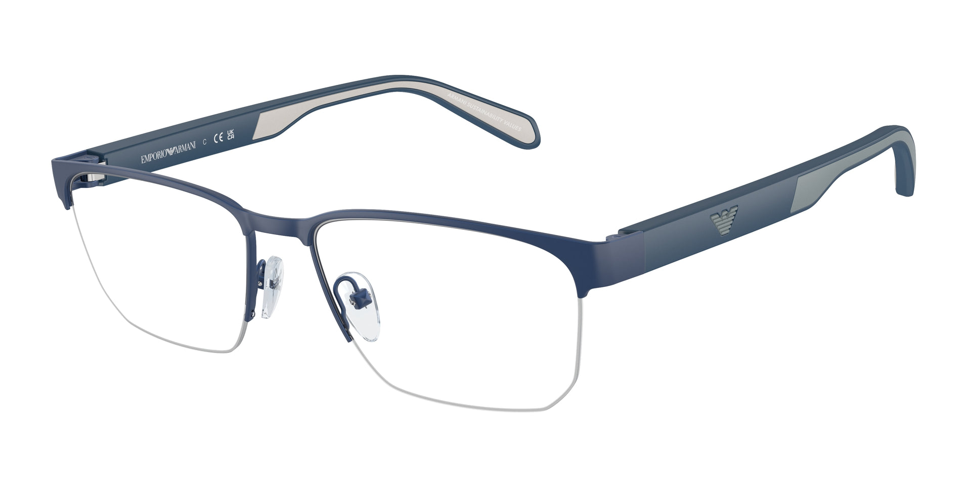 Emporio Armani EA1162 Matte Blue Eyeglasses