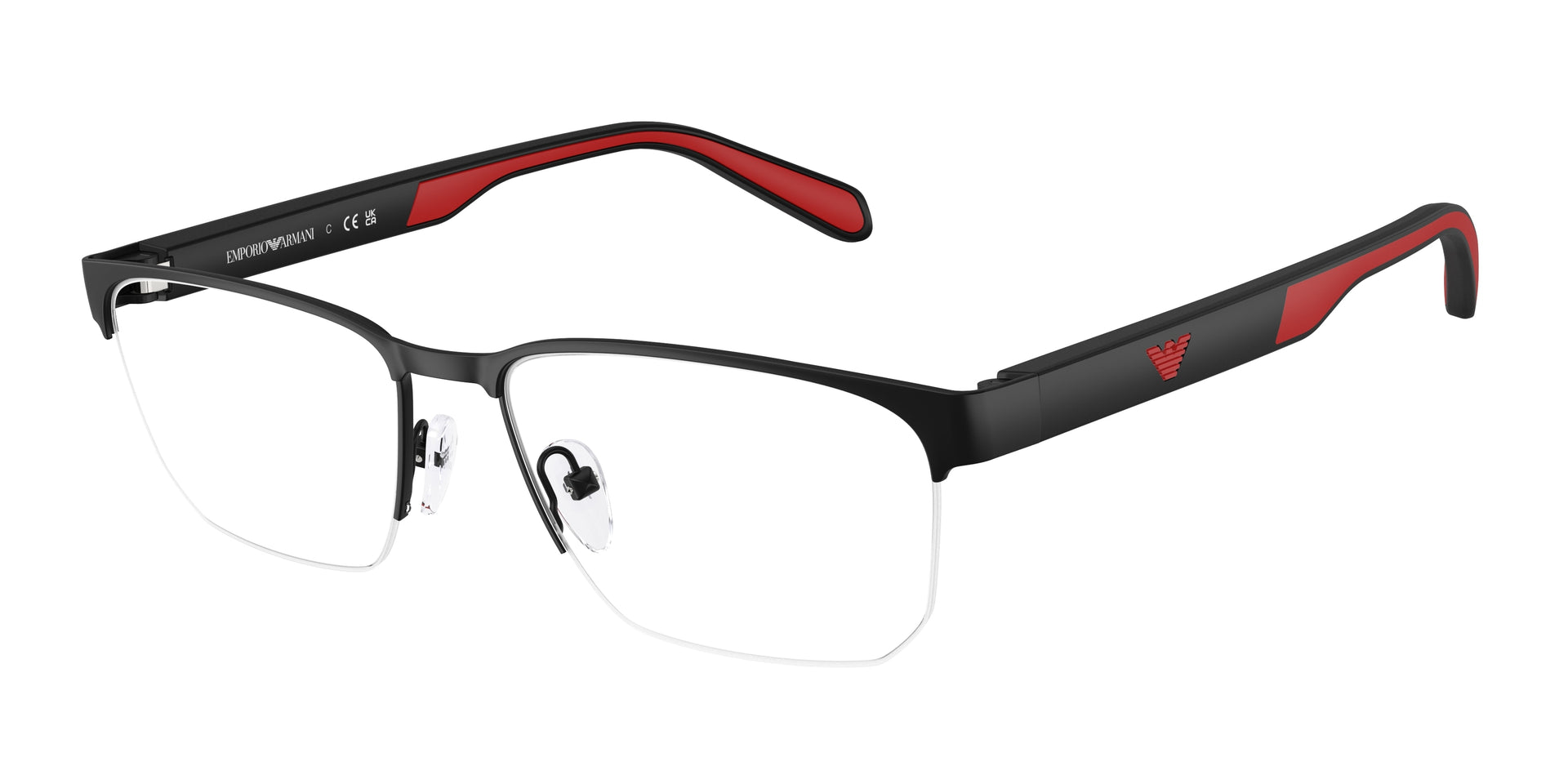 Emporio Armani EA1162 Matte Black Eyeglasses