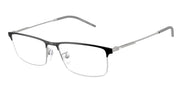 Emporio Armani EA1168D Matte Black/Silver Eyeglasses