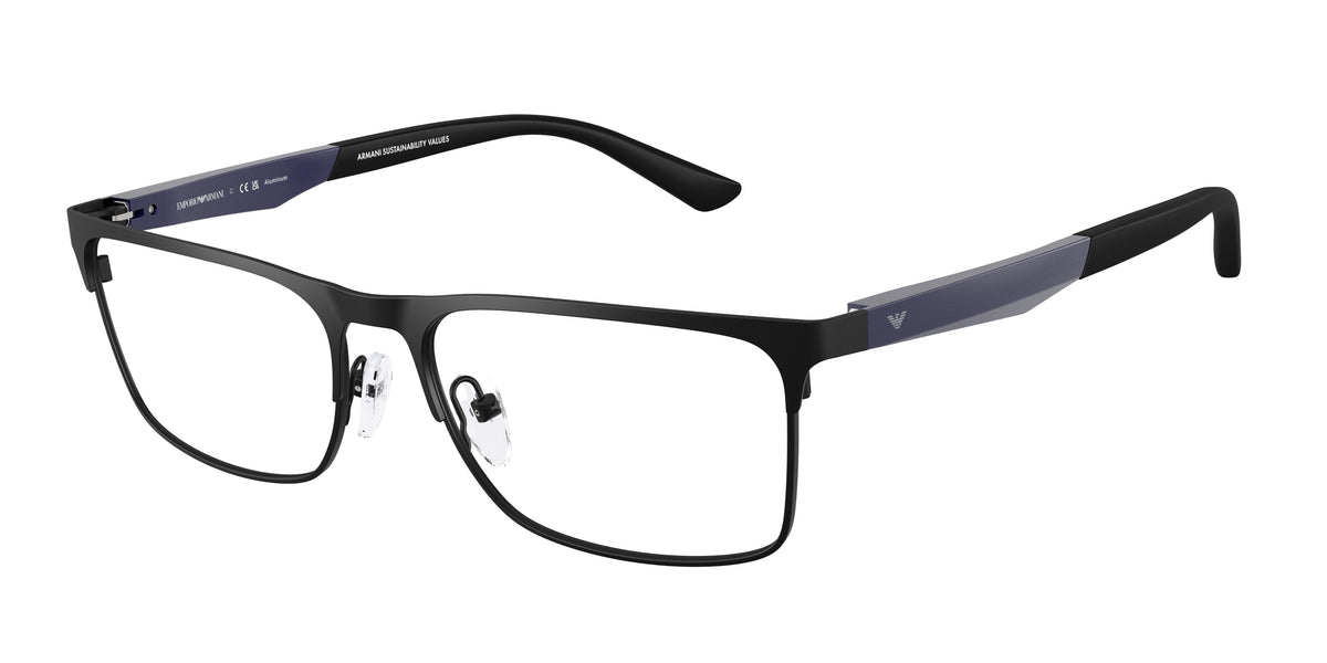 Emporio Armani EA1183 Matte Black Eyeglasses