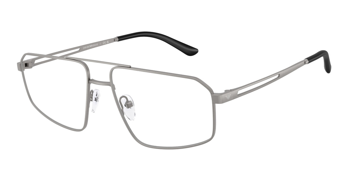 Emporio Armani EA1184 Brushed Matte Gunmetal Eyeglasses