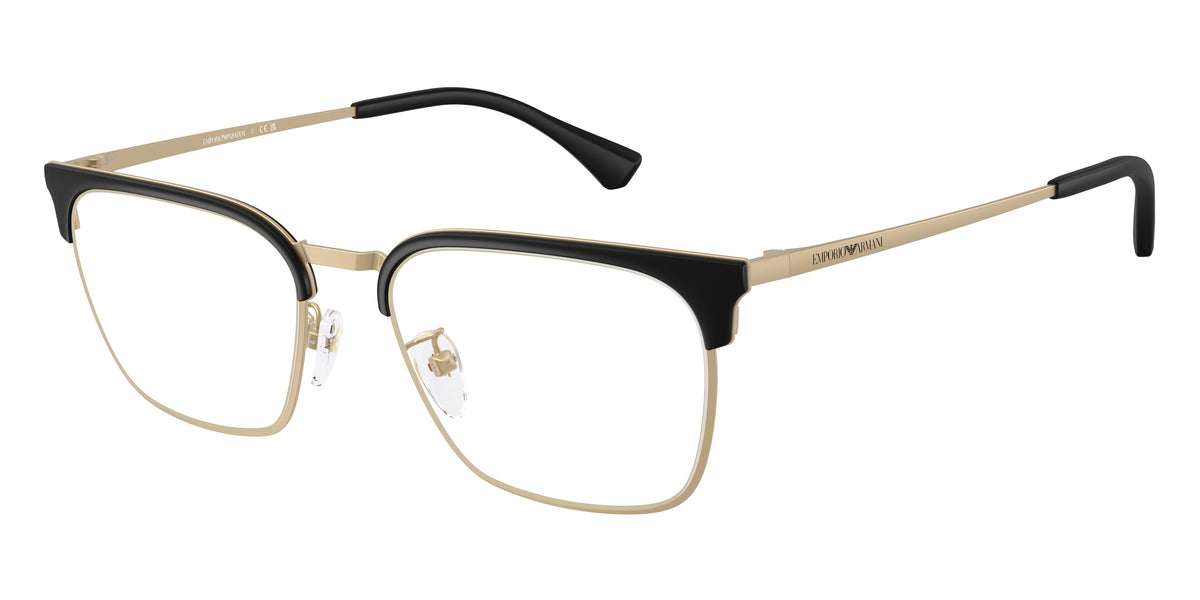 Emporio Armani EA1186D Matte Pale Gold Eyeglasses
