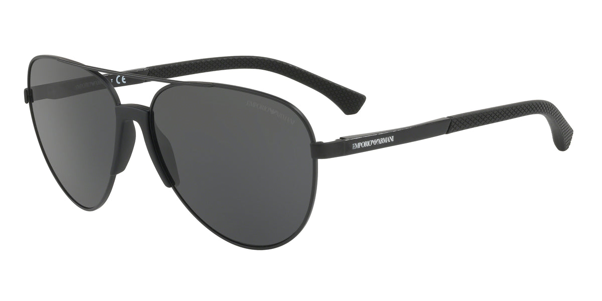 Emporio Armani EA2059 Matte Black Sunglasses