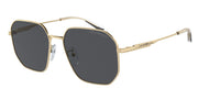 Emporio Armani EA2154D Shiny Pale Gold Sunglasses