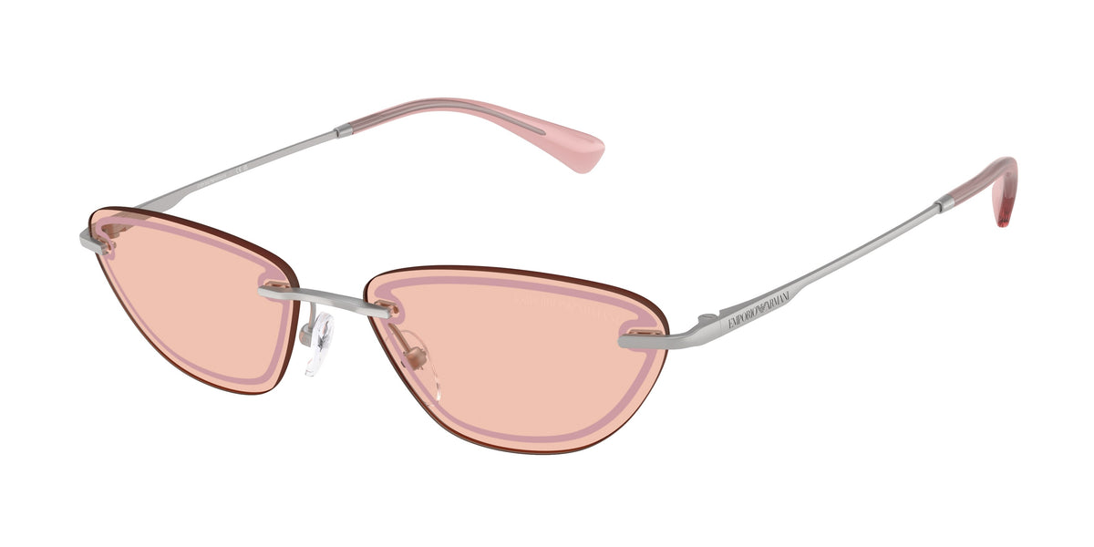 Emporio Armani EA2158 Matte Silver Sunglasses