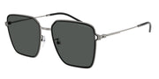 Emporio Armani EA2159D Shiny Gunmetal/Black Sunglasses