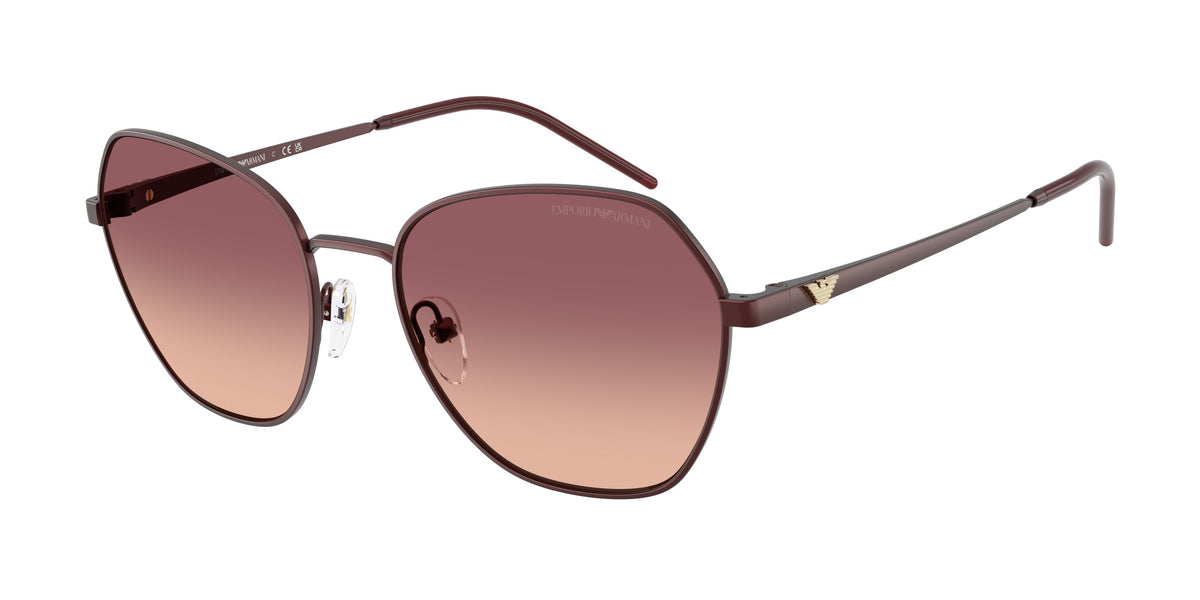 Emporio Armani EA2161 Matte Bordeaux Sunglasses