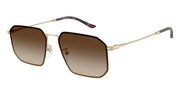 Emporio Armani EA2165D Matte Pale Gold Sunglasses