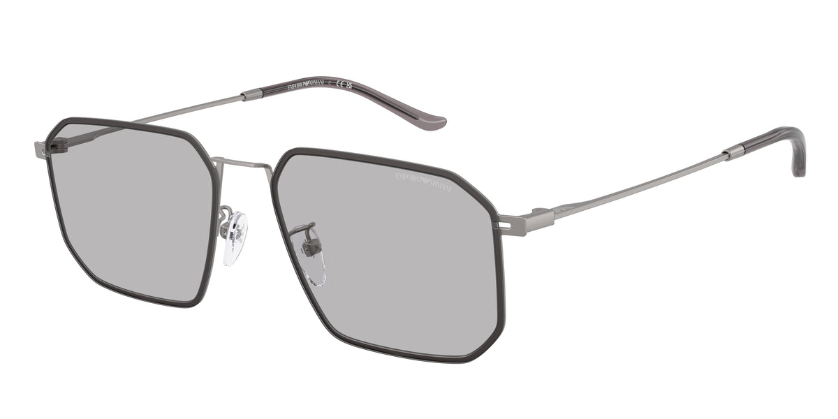 Emporio Armani EA2165D Matte Gunmetal Sunglasses