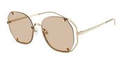 Emporio Armani EA2168 Shiny Pale Gold Sunglasses