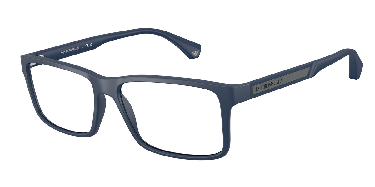 Emporio Armani EA3038 Matte Blue Eyeglasses