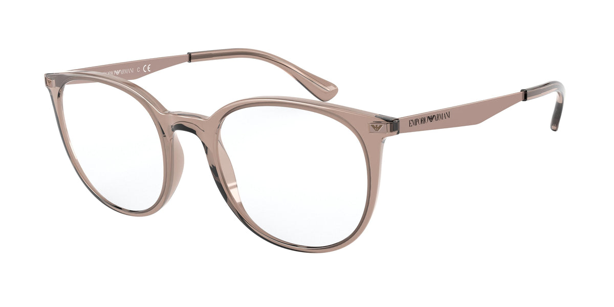 Emporio Armani EA3168 Shiny Transparent Tundra Eyeglasses