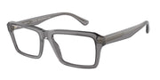 Emporio Armani EA3206 Shiny Transparent Grey Eyeglasses