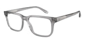 Emporio Armani EA3218 Shiny Transparent Grey Eyeglasses