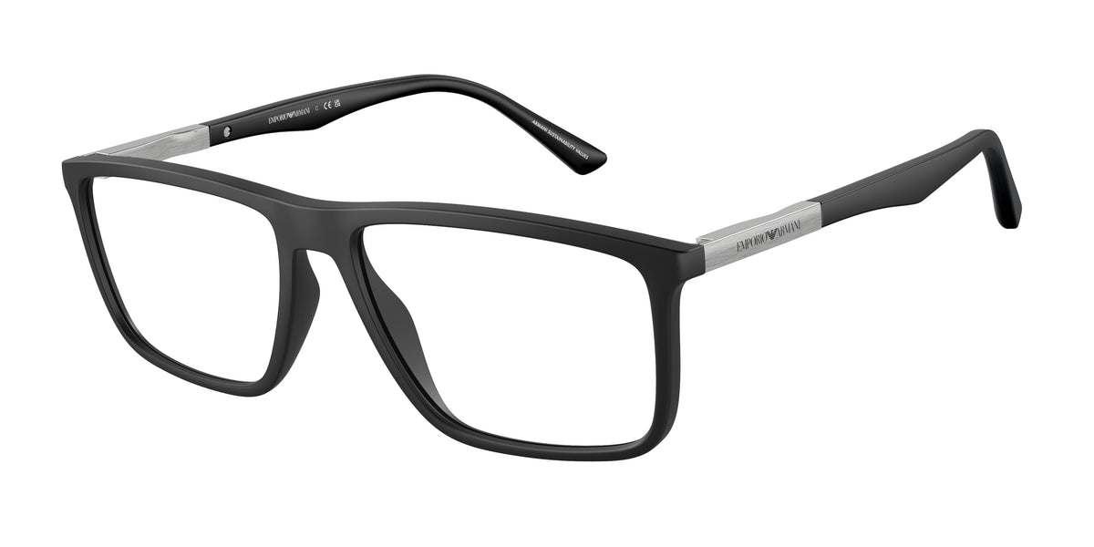 Emporio Armani EA3221 Matte Black Eyeglasses