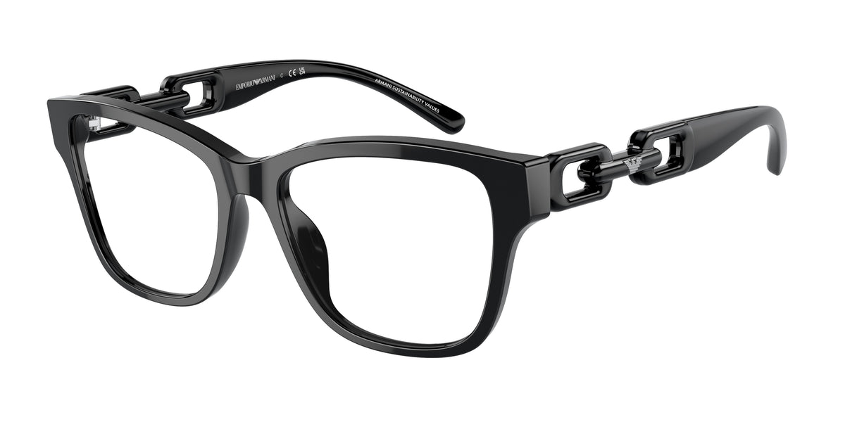 Emporio Armani EA3222U Shiny Black Eyeglasses