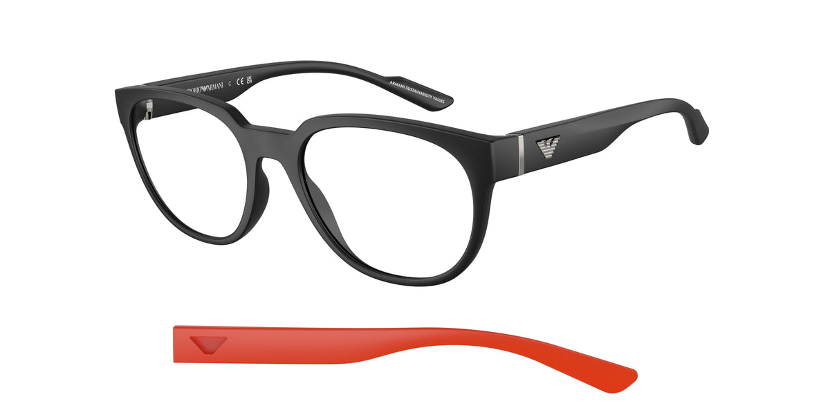 Emporio Armani EA3224 Matte Black Eyeglasses