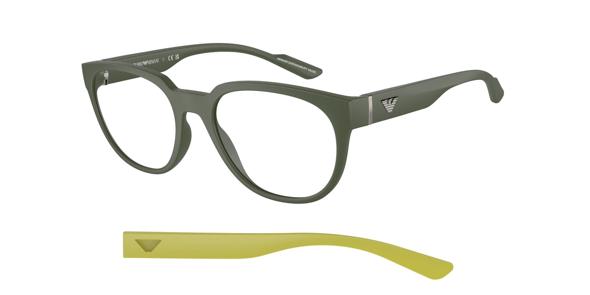 Emporio Armani EA3224 Matte Green Eyeglasses