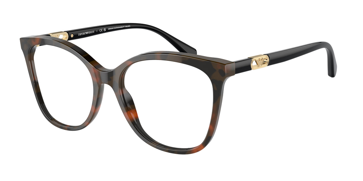 Emporio Armani EA3231 Shiny Havana Red Eyeglasses