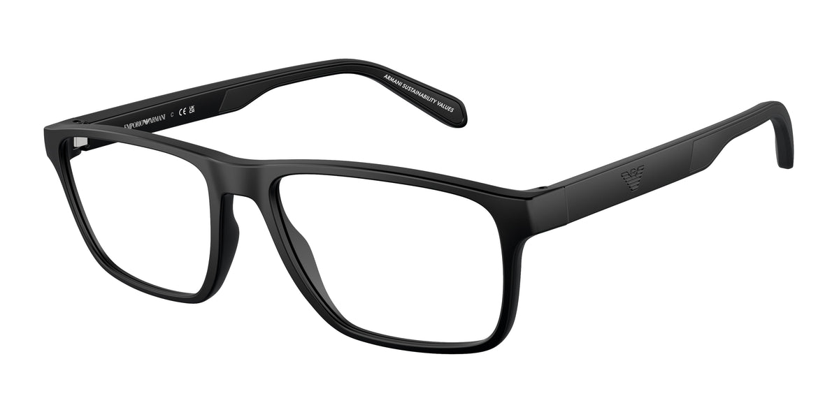 Emporio Armani EA3233 Matte Black Eyeglasses