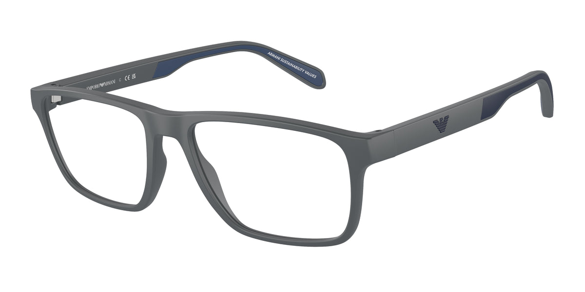 Emporio Armani EA3233 Matte Dark Grey Eyeglasses