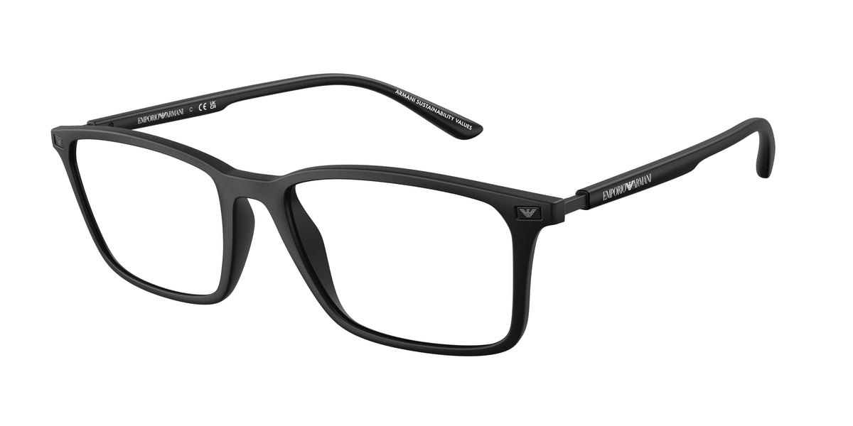 Emporio Armani EA3237 Matte Black Eyeglasses