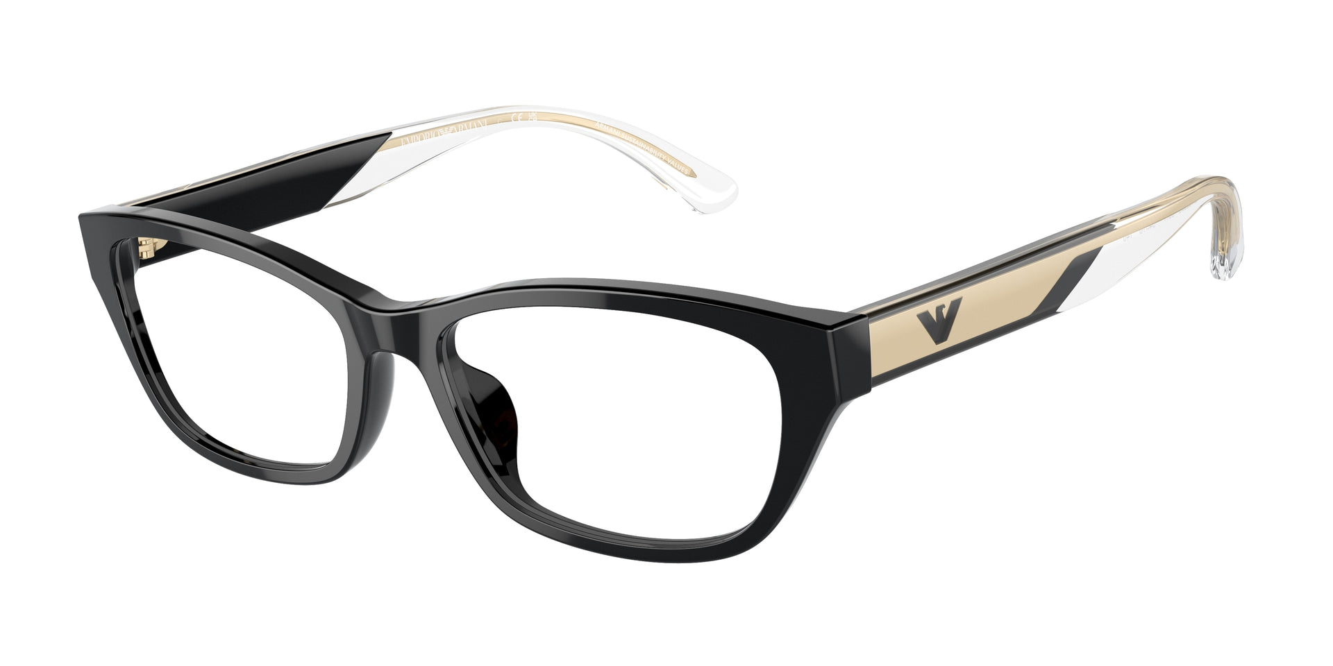 Emporio Armani EA3238U Shiny Black Eyeglasses