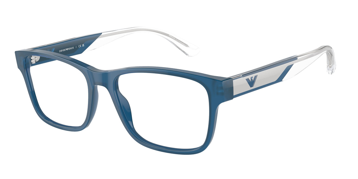 Emporio Armani EA3239 Shiny Opaline Blue Eyeglasses