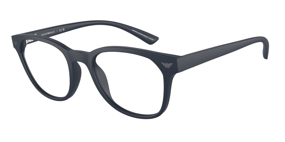 Emporio Armani EA3240U Matte Blue Eyeglasses
