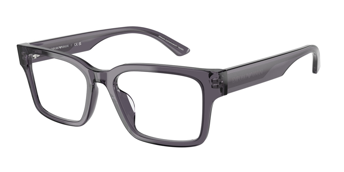 Emporio Armani EA3245U Transparent Grey Eyeglasses