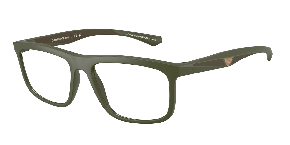 Emporio Armani EA3246 Matte Green Eyeglasses