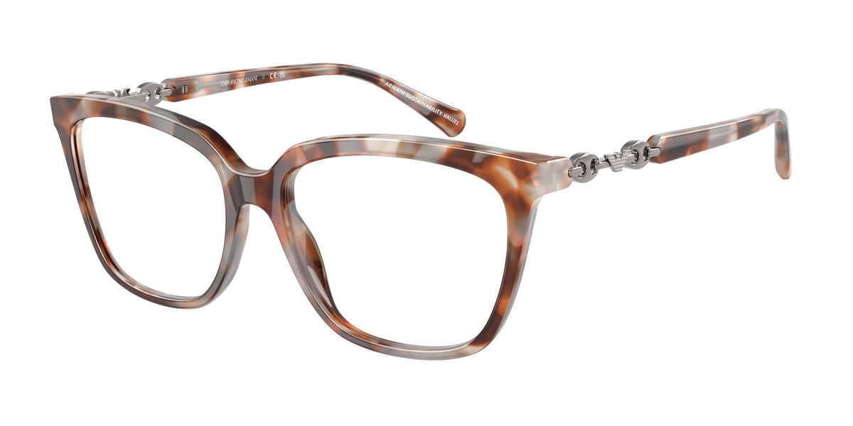 Emporio Armani EA3248 Shiny Havana Grey Eyeglasses
