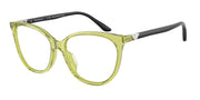 Emporio Armani EA3249U Shiny Transparent Green Eyeglasses