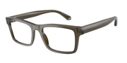 Emporio Armani EA3254 Shiny Transparent Grey Eyeglasses