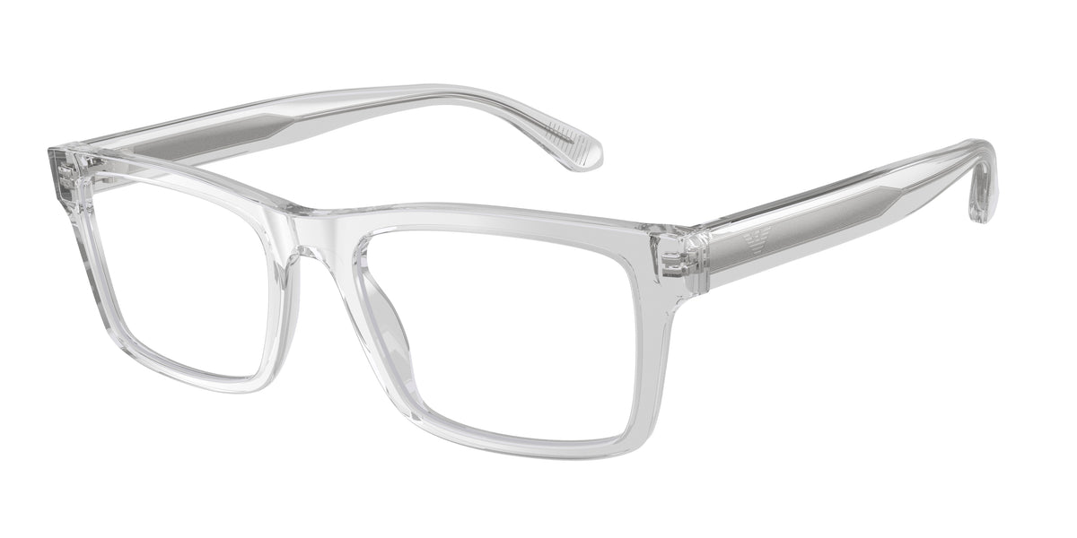 Emporio Armani EA3254 Shiny Transparent Crystal Eyeglasses