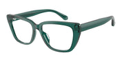 Emporio Armani EA3256U Shiny Transparent Green Eyeglasses