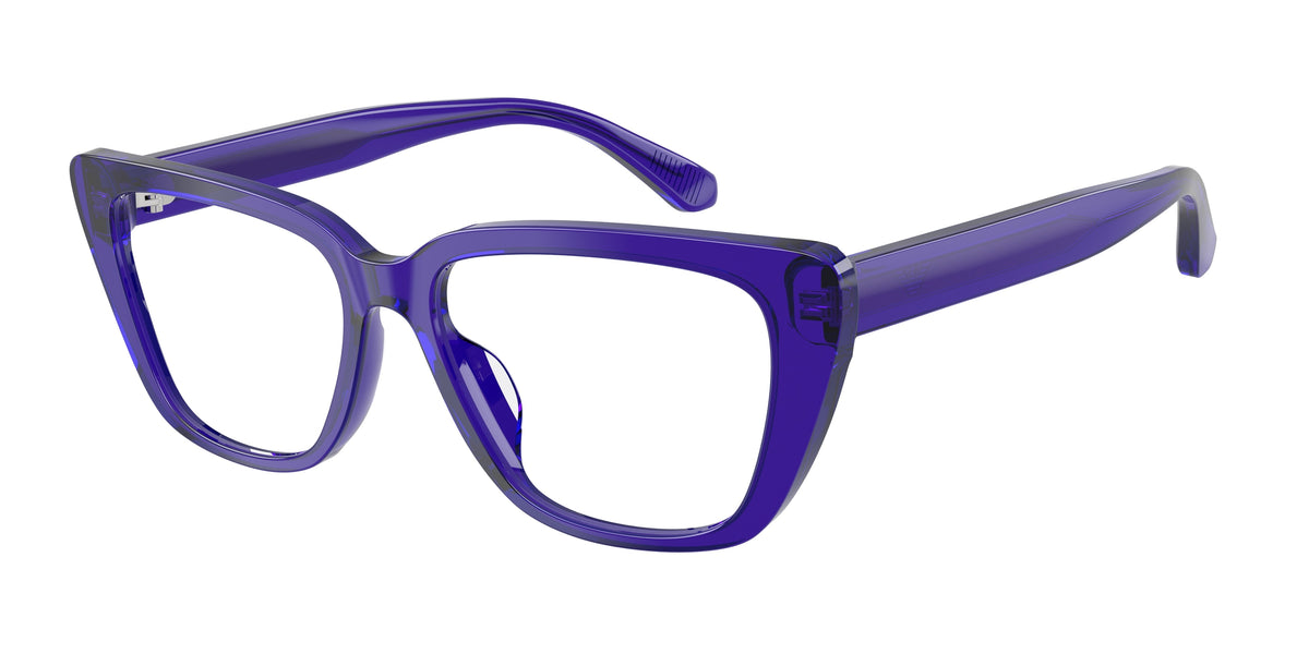 Emporio Armani EA3256U Shiny Transparent Purple Eyeglasses