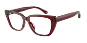 Emporio Armani EA3256U Shiny Transparent Bordeaux Eyeglasses