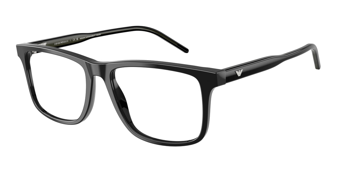 Emporio Armani EA3257F Shiny Black Eyeglasses