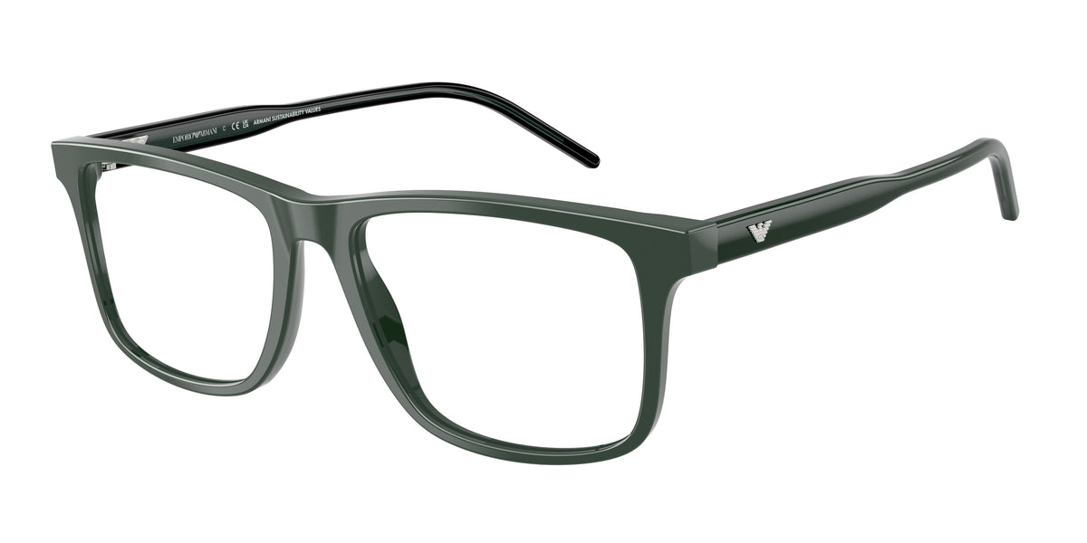 Emporio Armani EA3257 Shiny Green Eyeglasses