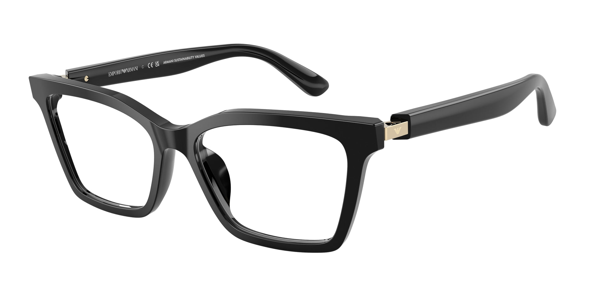 Emporio Armani EA3261U Shiny Black Eyeglasses
