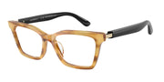 Emporio Armani EA3261U Shiny Striped Honey Eyeglasses