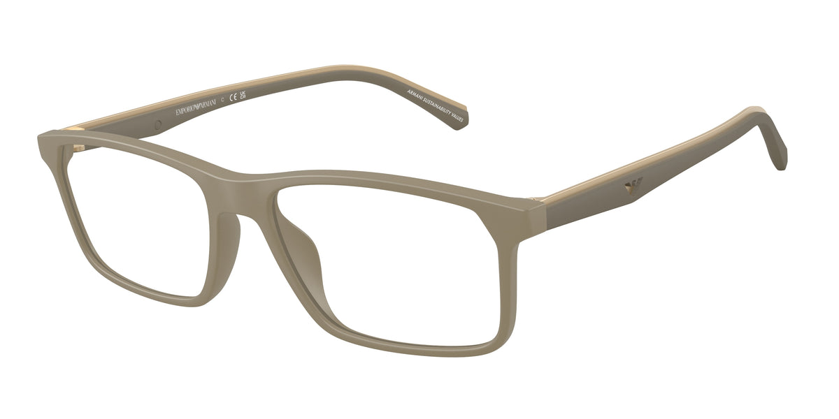 Emporio Armani EA3266U Matte Beige Eyeglasses