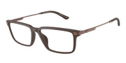 Emporio Armani EA3268U Matte Brown Eyeglasses