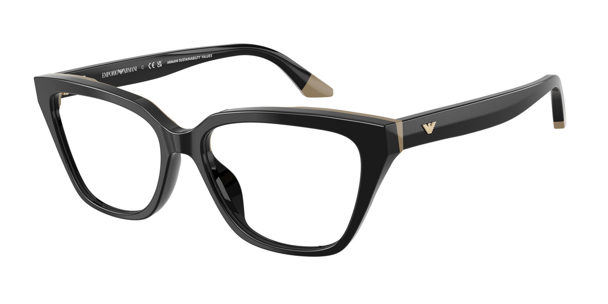 Emporio Armani EA3270U Black/Beige Eyeglasses