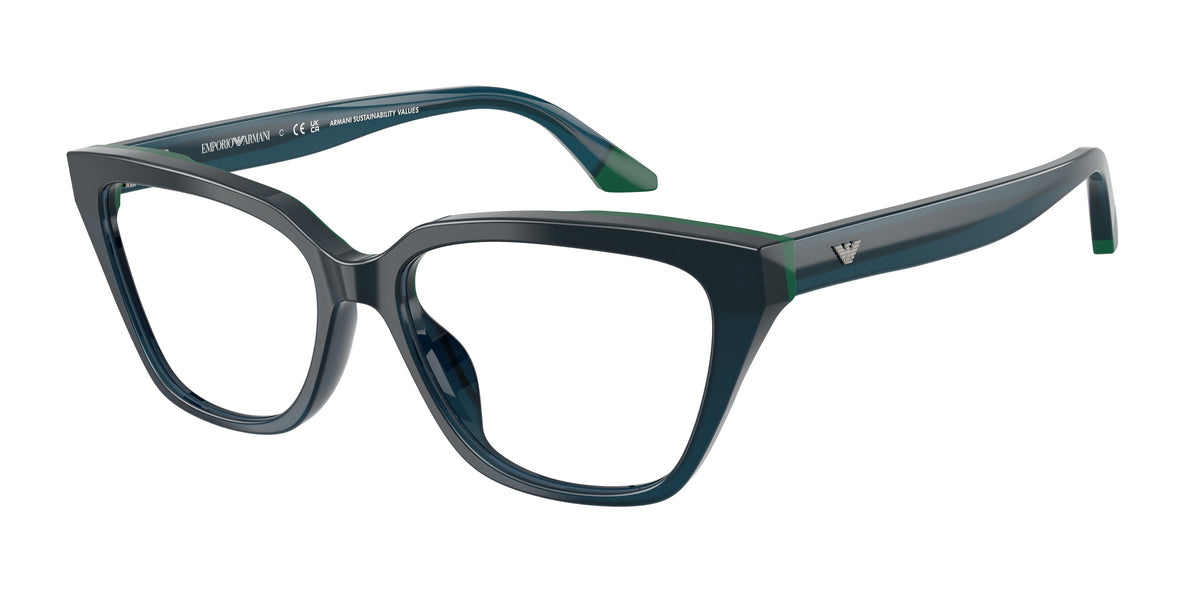 Emporio Armani EA3270U Opaline Blue/Green Eyeglasses