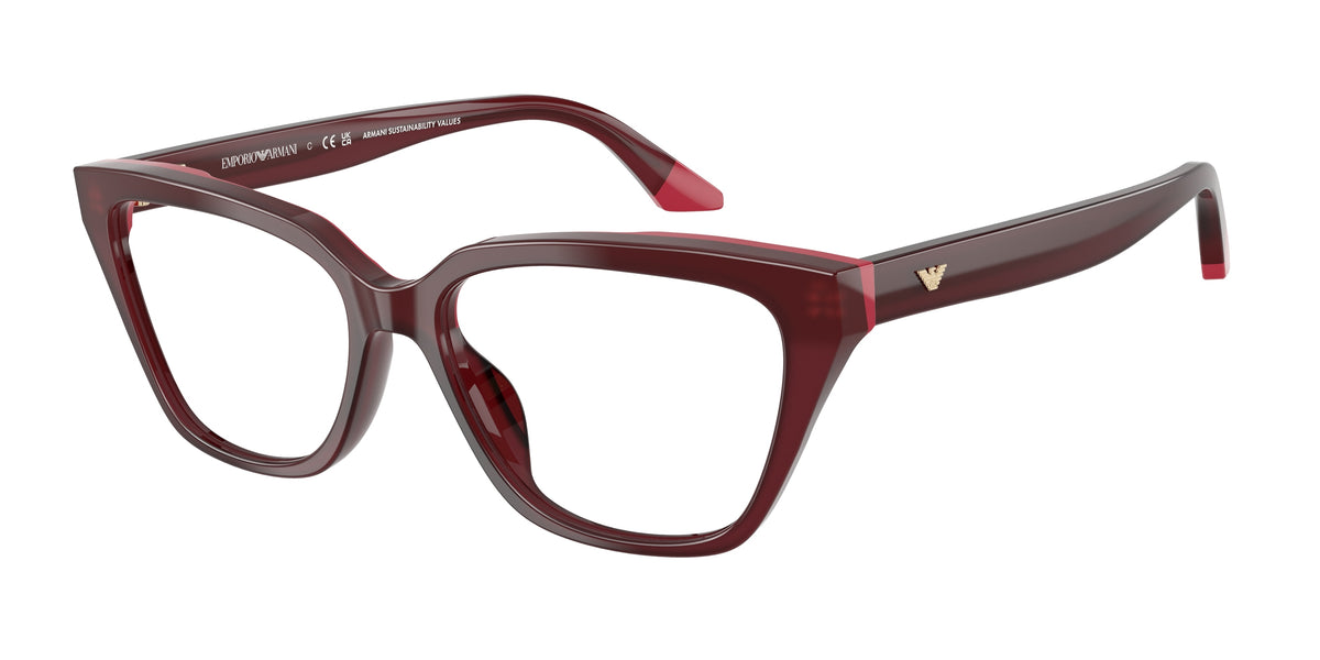 Emporio Armani EA3270U Opaline Bordeaux/Pink Eyeglasses